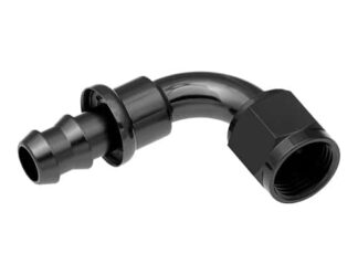 90 Deg AN Push Lock Hose End
